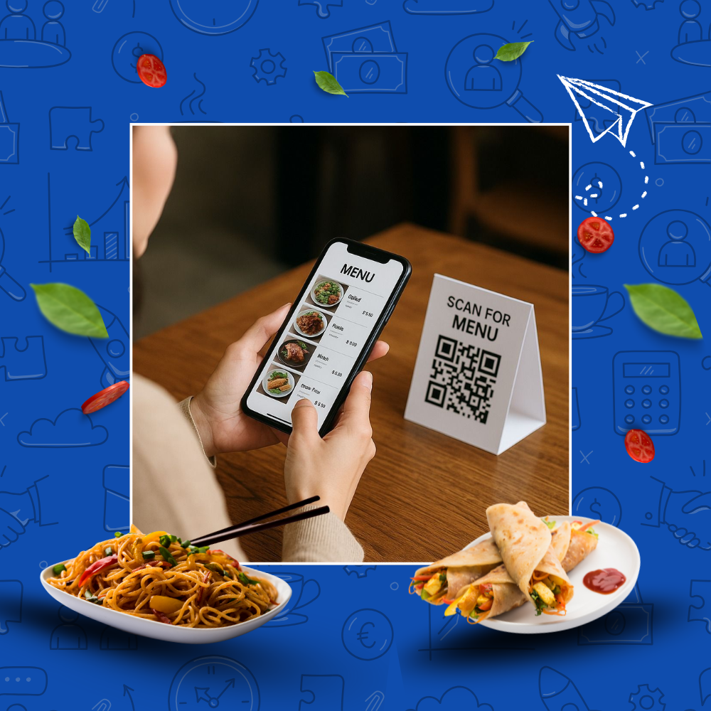 Touch-Free Restaurant Menu